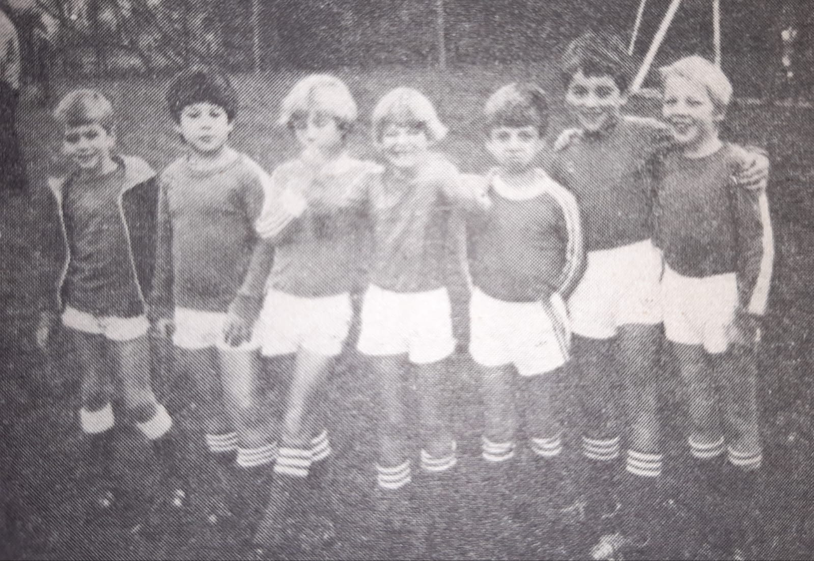 VV Musketiers - Waarschijnlijk 1982/83. Vlnr: Thijs Bochane, Arno van ...