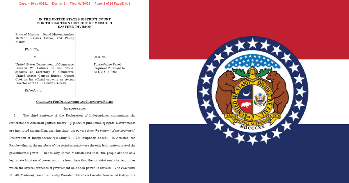 Lynnwood Times - 🚨Missouri filed a federal lawsuit Friday... | Facebook