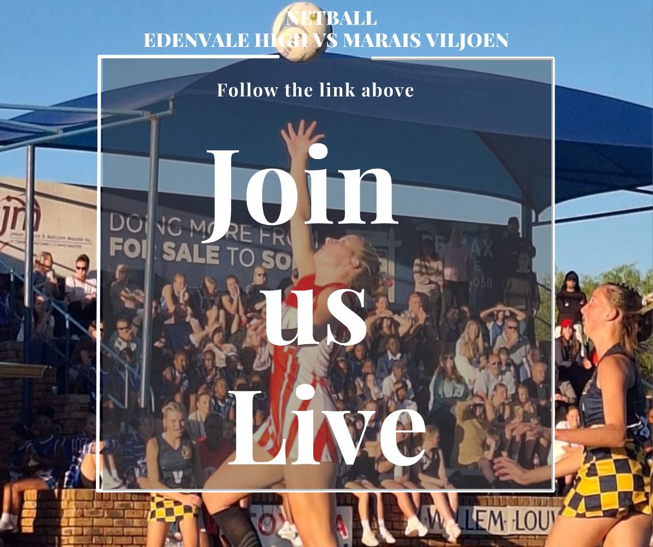 Edenvale - Our netball girls take on Marais Viljoen this afternoon—don ...
