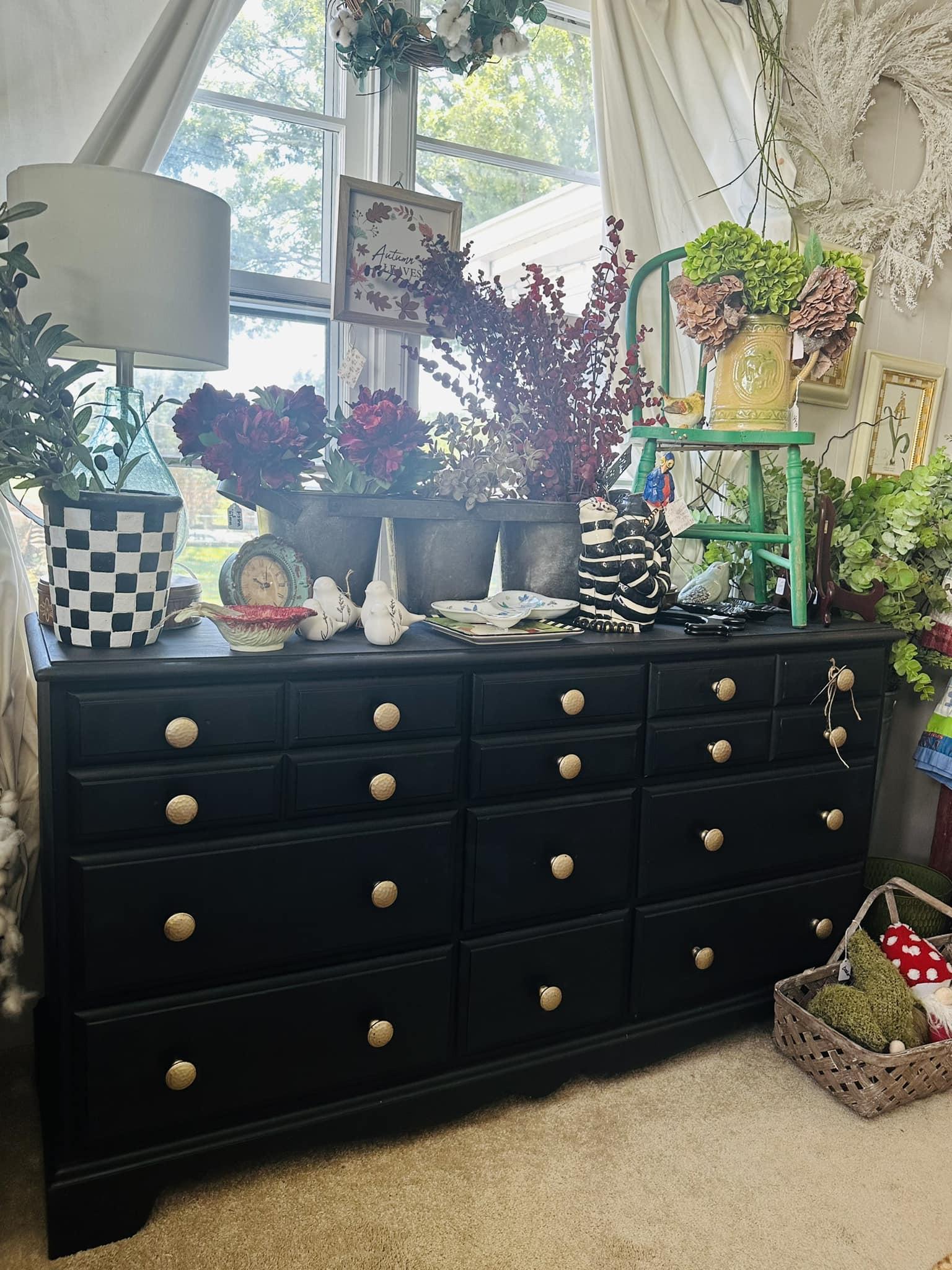 black dresser gold hardware and for Bedroom or Entryway sale-bestsellers Riforla Women Soild Backless Size:EU 45/US 12 living room
