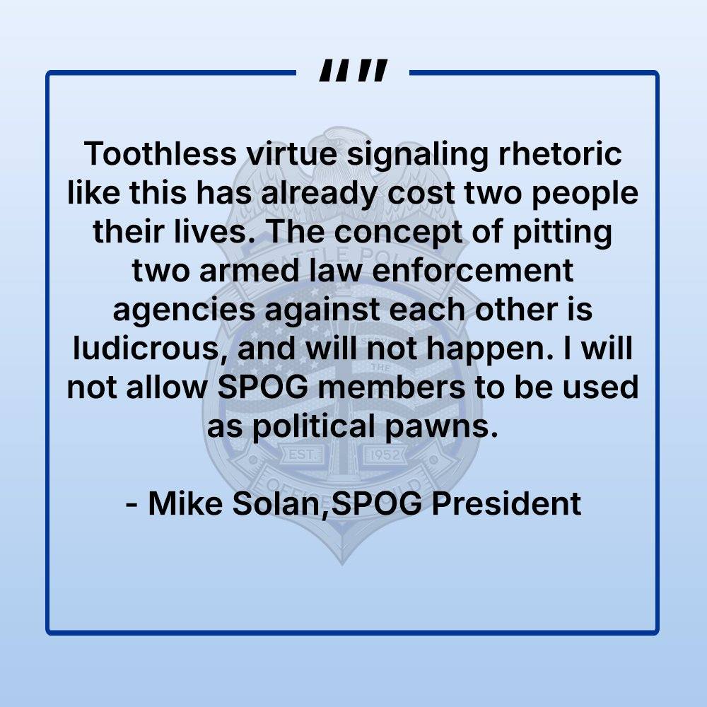 Lynnwood - 🚨BREAKING: Seattle Police Officers Guild President Mike ...