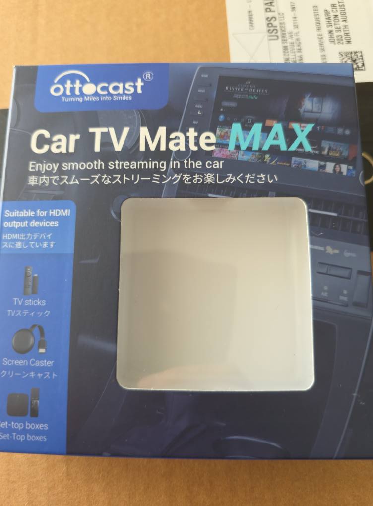 Just got the Otto cast hdmi that connects to any CarPlay to watch