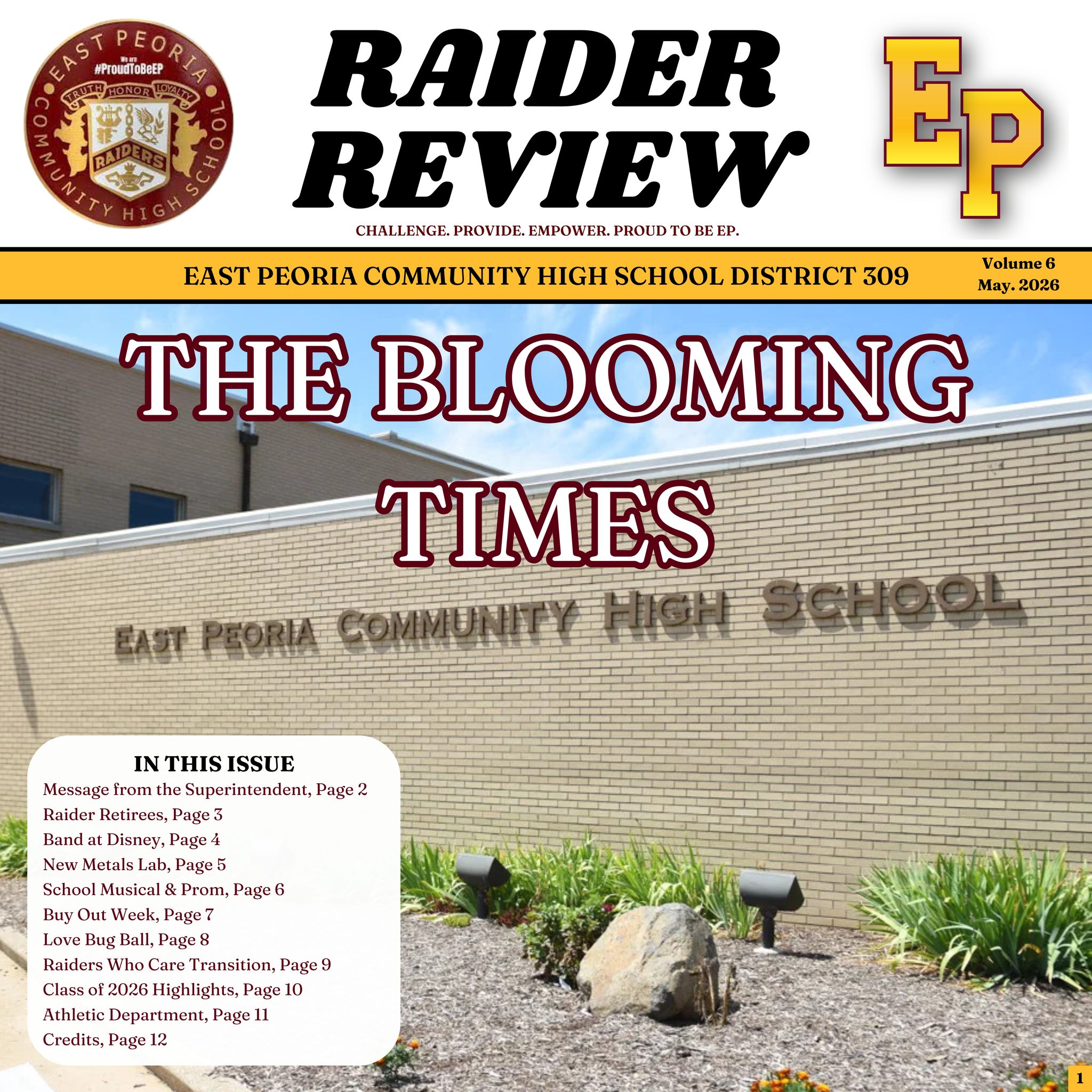 East Peoria Community High School District 309 | East Peoria IL