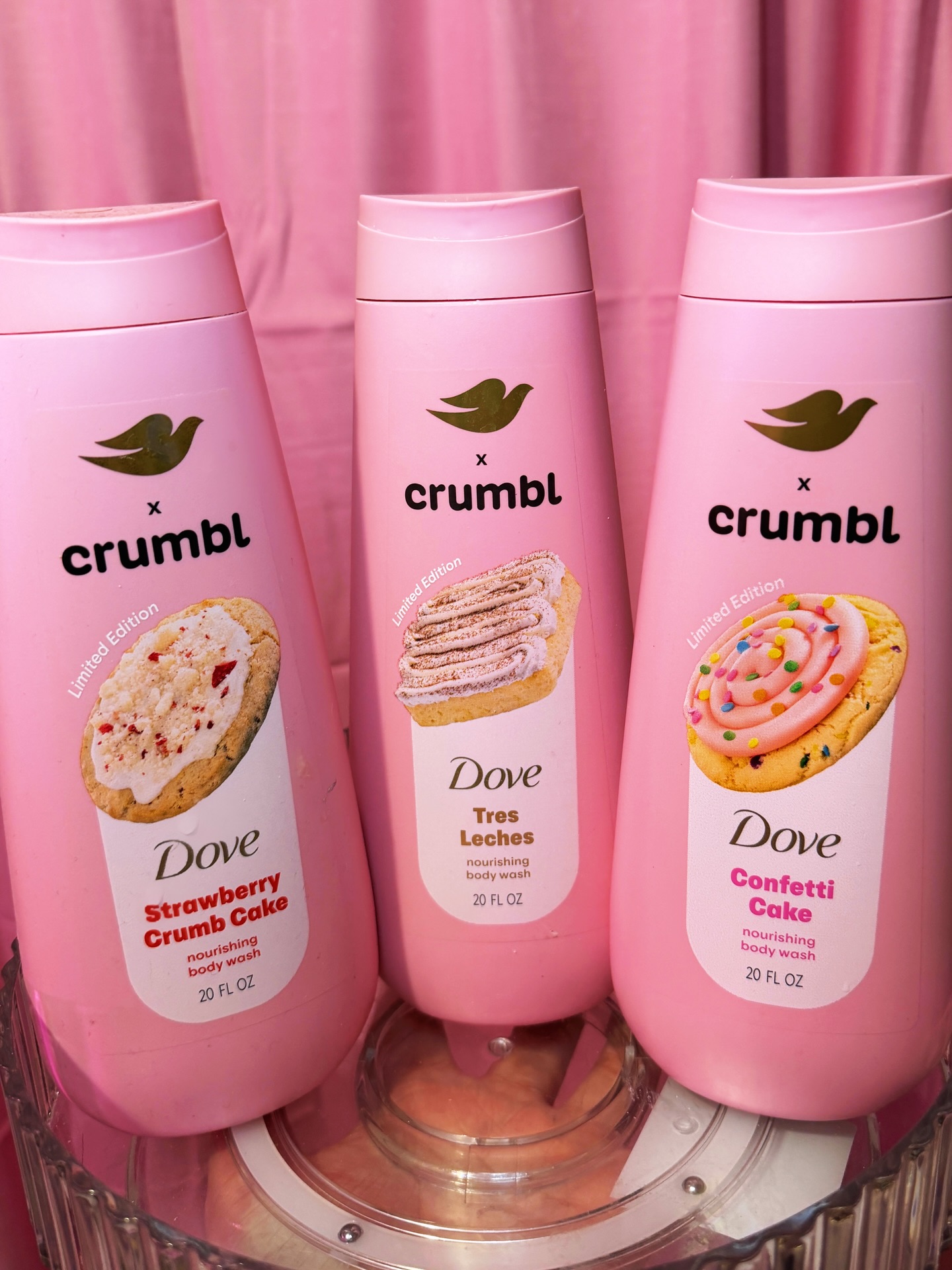 the dove x crumbl collab is so yummy 🤤🎀 what's ur fav? (CC to