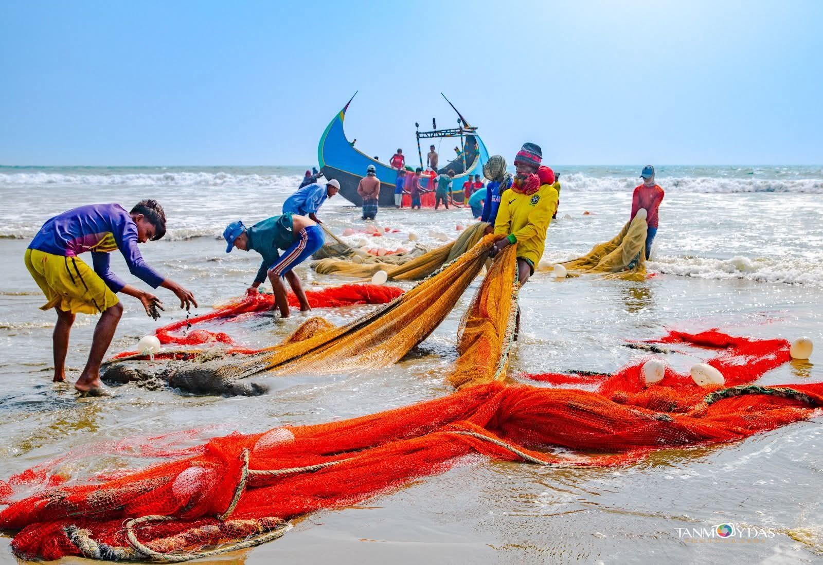 drag net fishing method Fish Trawl Trap Net Professional Seine Net Maximizes Catch for River Blocking Minnow MANAGEMENT for freshwater fish culture