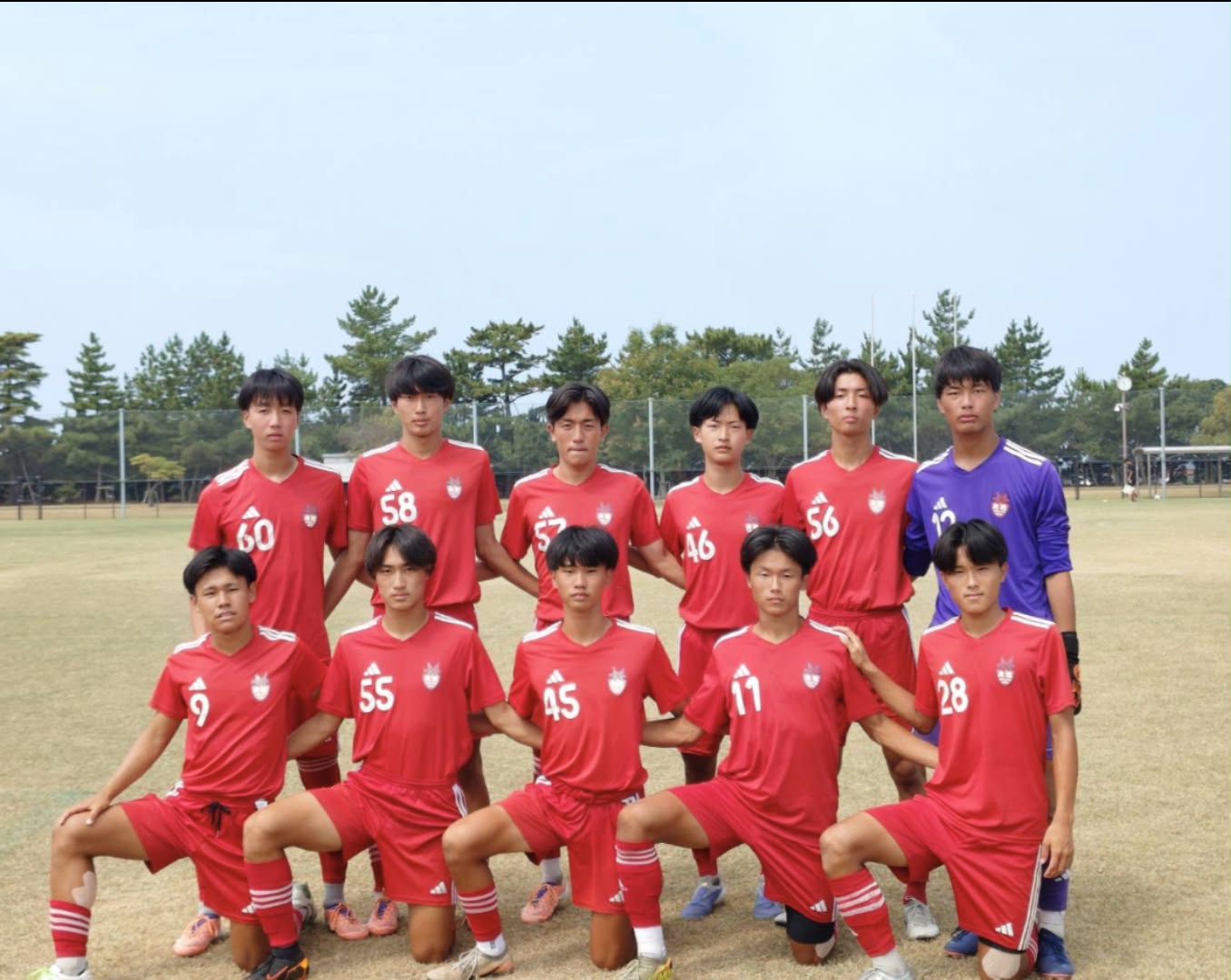 新ユニフォーム》 全国高校サッカー選手権大会に向けて、新調