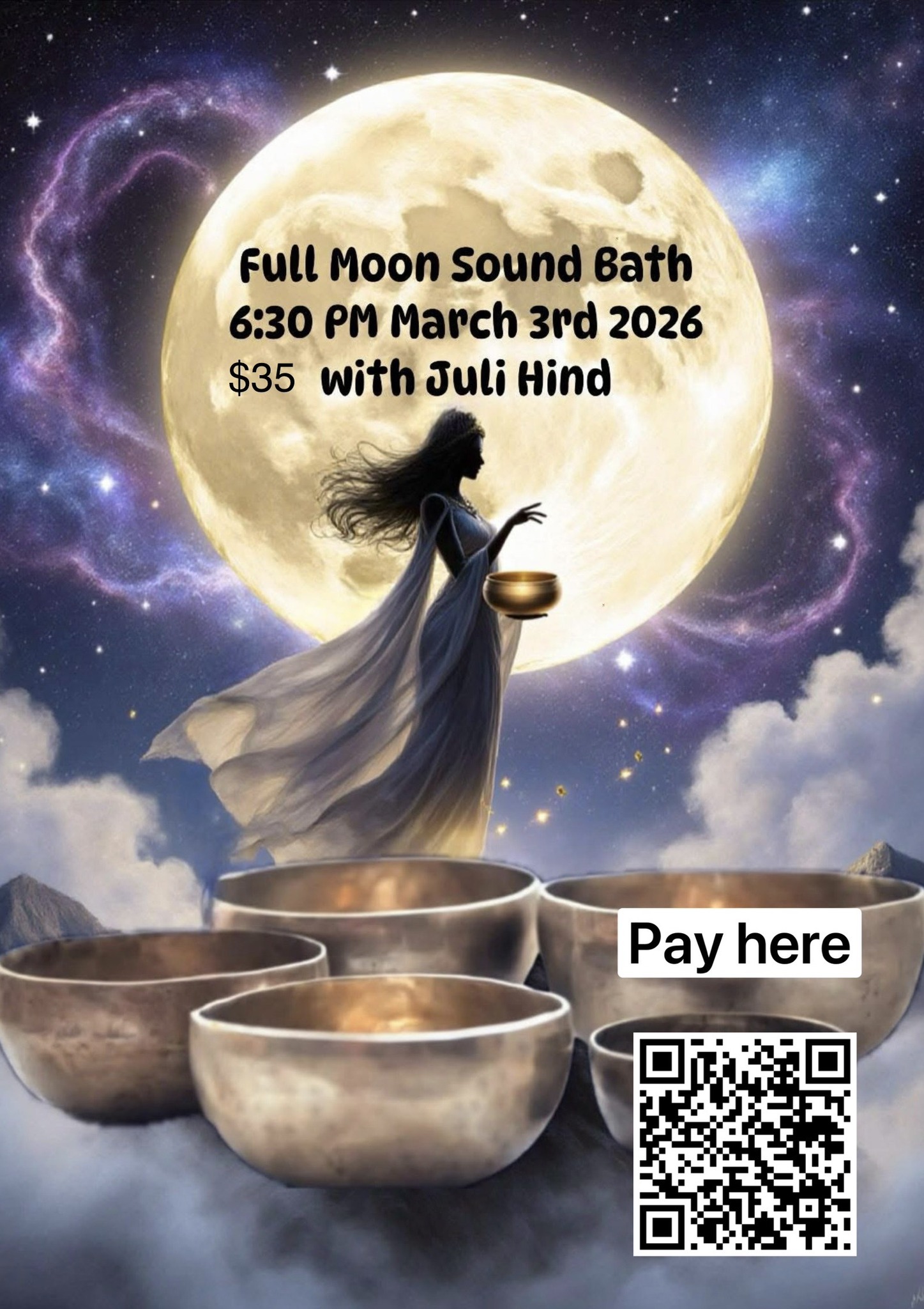 Full Moon Sound Bath with Juli Hind