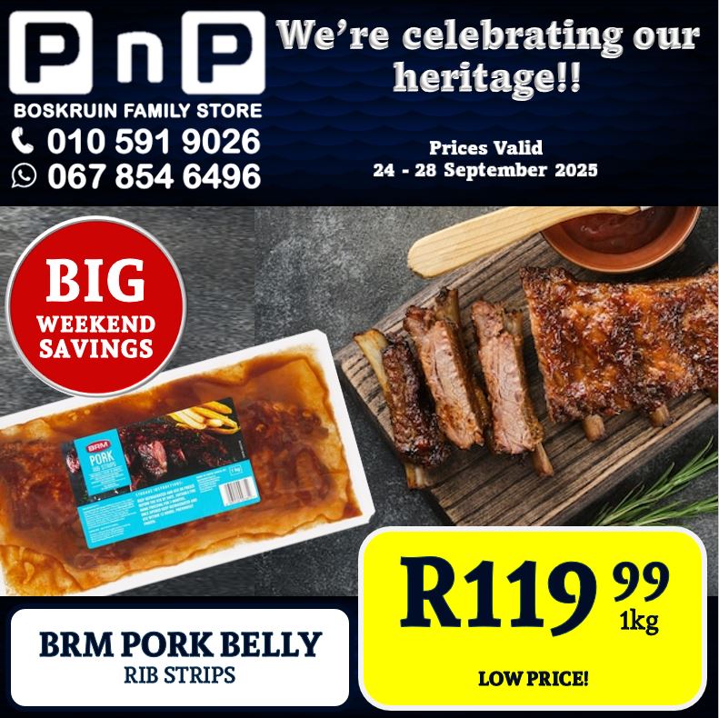 🔥 Celebrate Heritage Day with Pick... - Pick 'n Pay Boskruin | Facebook