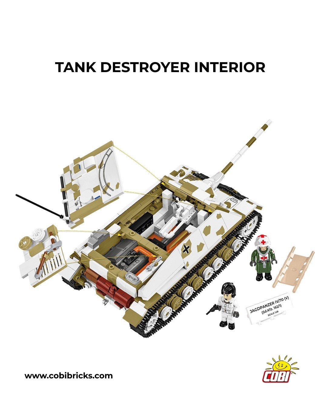 🚨 NEW COBI SET! 🚨 Jagdpanzer IV/70 (V) (Sd.Kfz.162/1) NOW