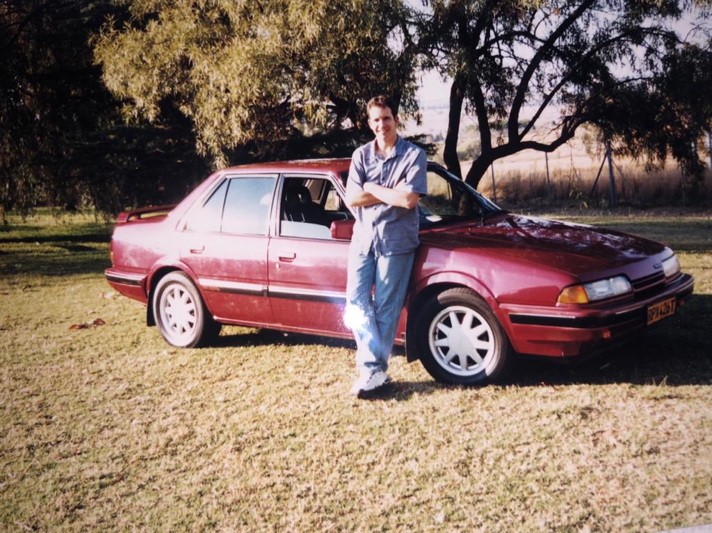 My First Car I owned. 1993 Mazda 626 16Valve DOHC. Still paid a