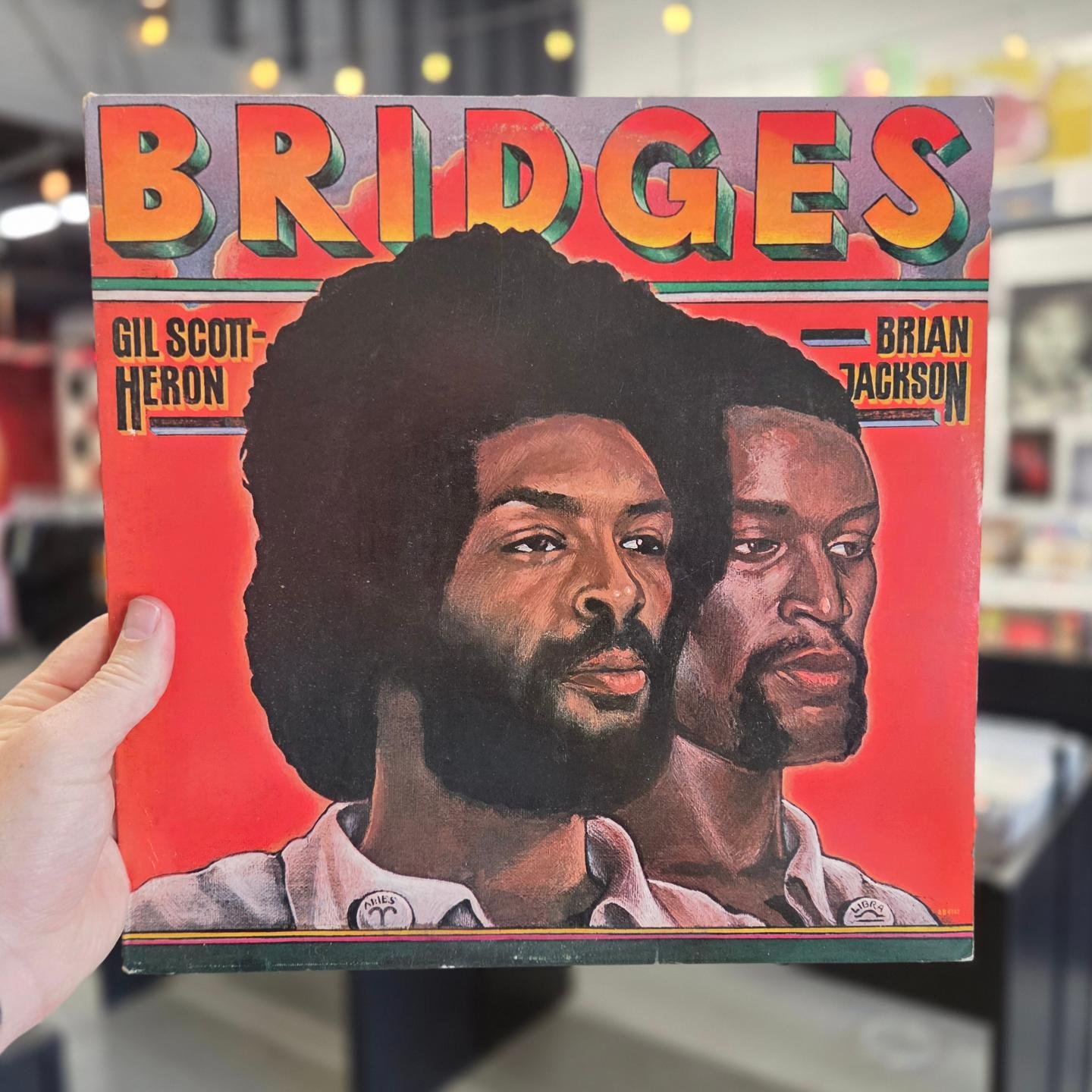 Record of the day: Nice OG press of Gil Scott-Heron & Brian
