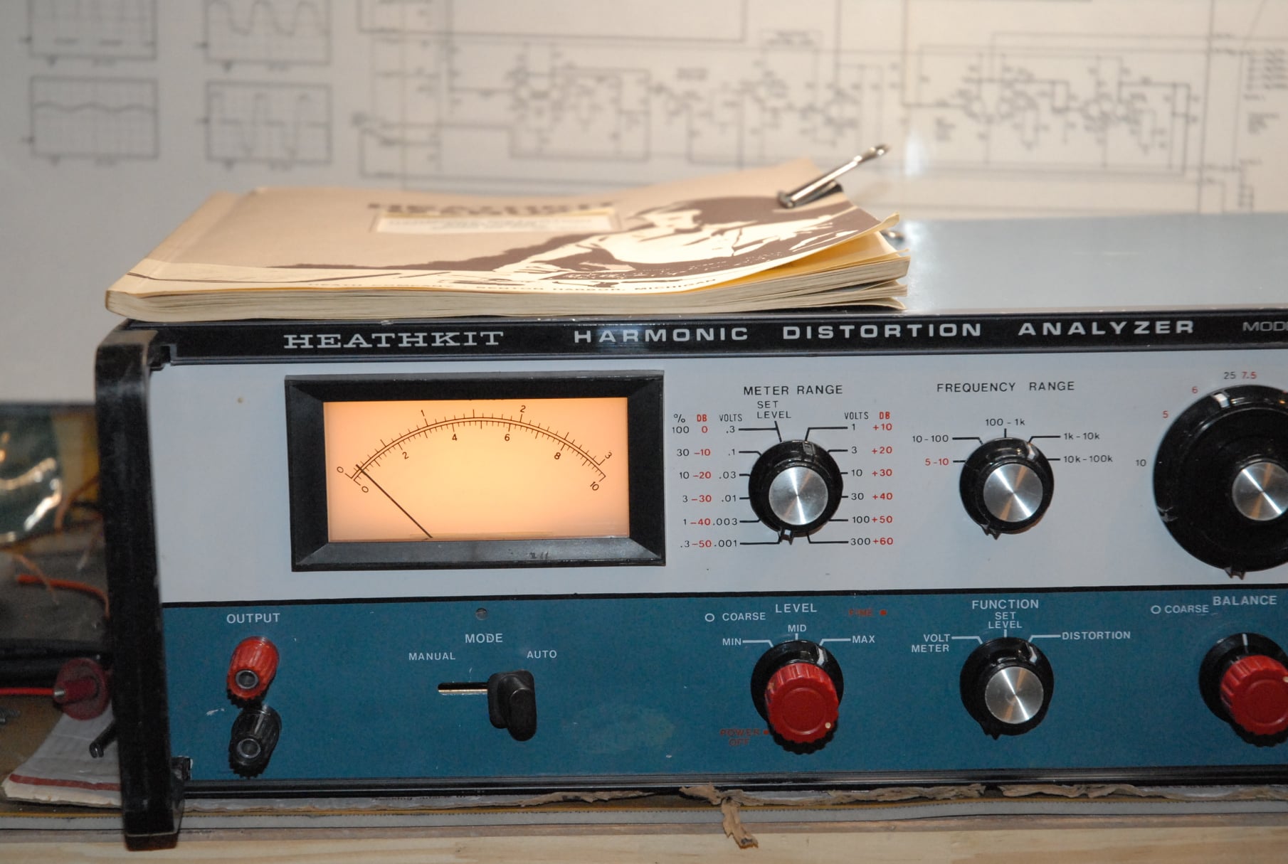 Restoring a 1960s HP 334A distortion analyzer