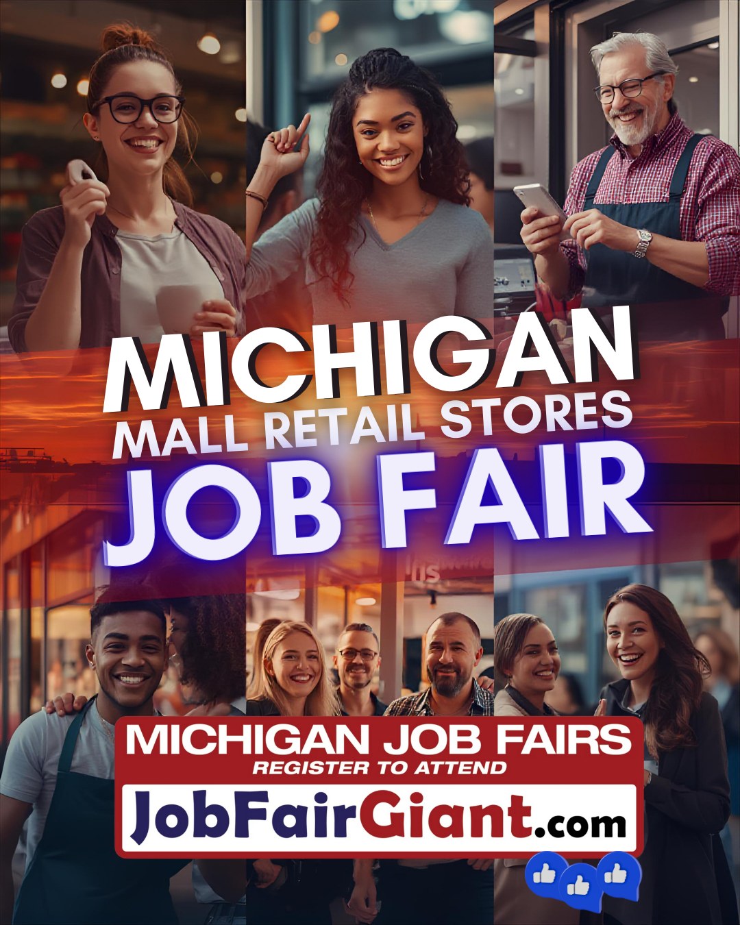 CJ - Detroit Mall Stores Job Fairs 2026 connect shopping mall retailers ...