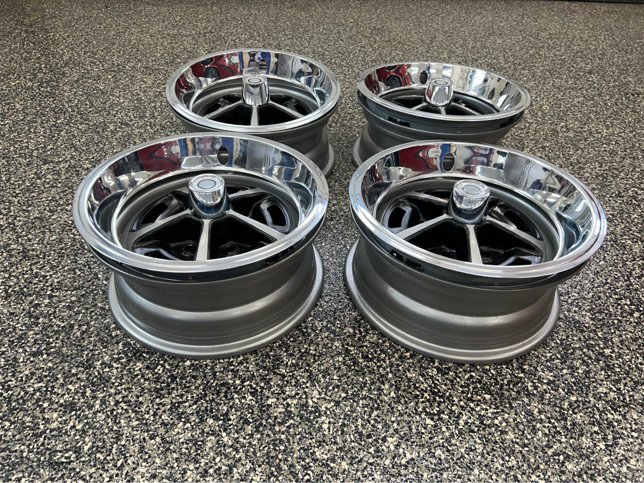Magnum 500 rally wheels Mopar 14”x 6” - Car Wheels, Tires & Parts ...