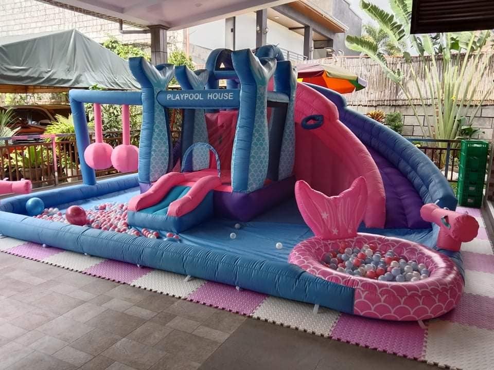 Done for today's set up @ 📌... - Playpool House Inflatables | Facebook