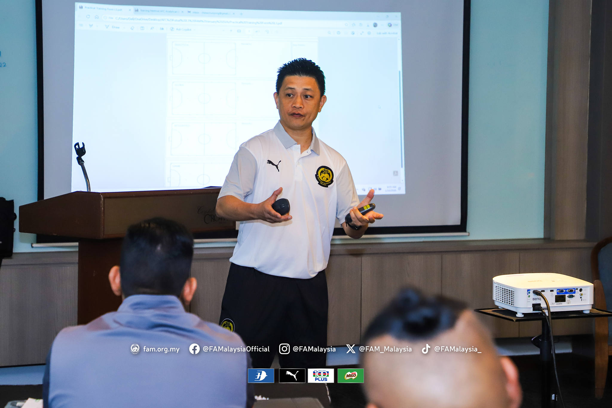Football - BARISAN KEJURULATIHAN PASUKAN KEBANGSAAN TERKINI Ketua ...