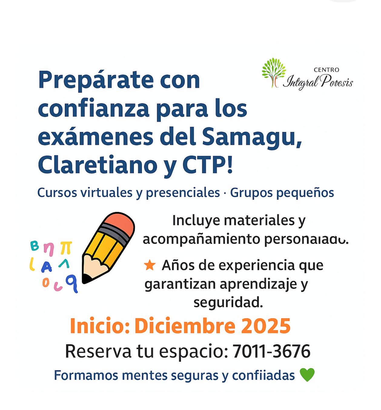 Centro - 💡 ¡Prepárate con confianza para los exámenes del Samagu ...