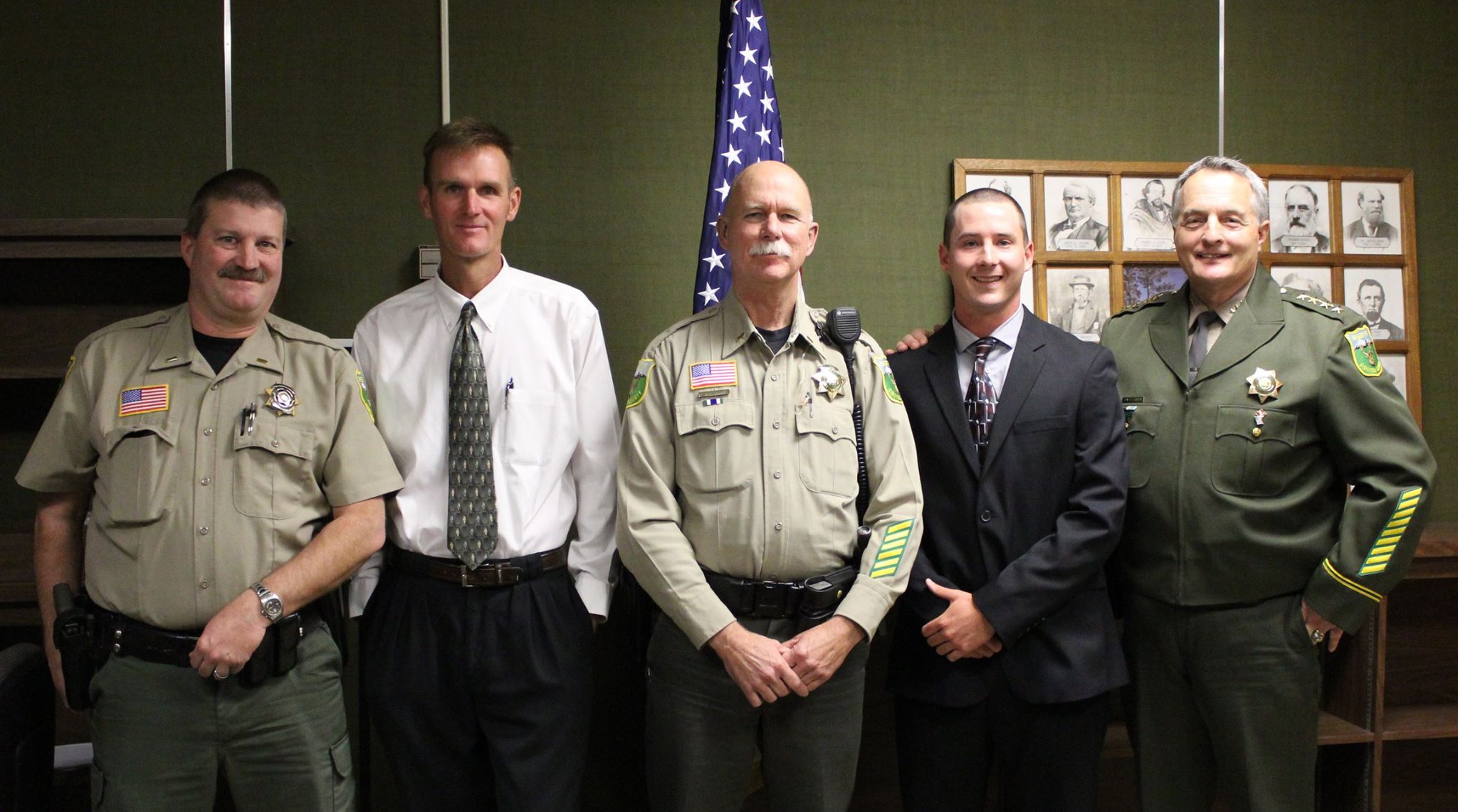Siskiyou County Sheriff’s Office - (left to right) Lt. Jeff Huston, Lt ...