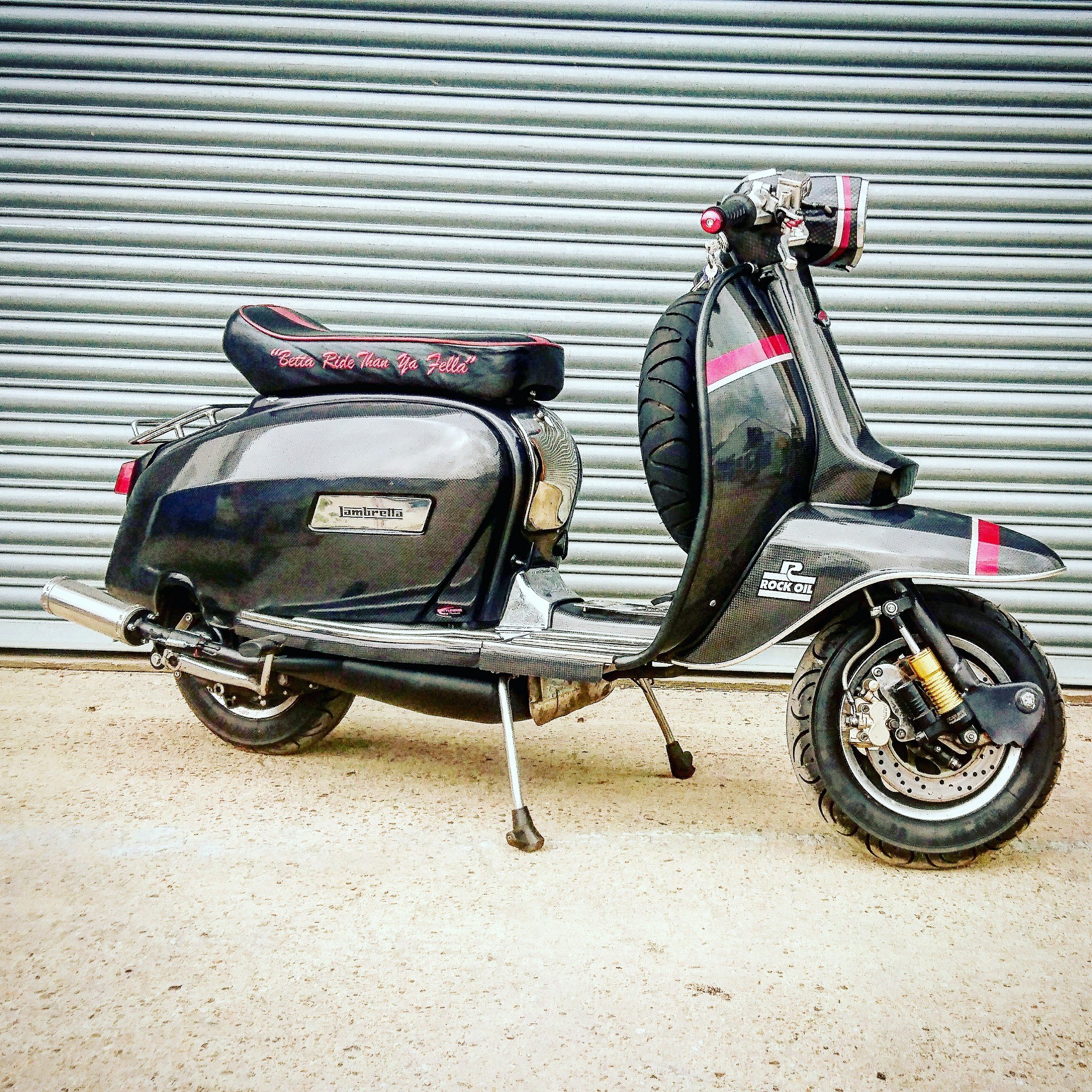 Mr G's original gp200 now upgraded to a Pt monza 205 , small 25