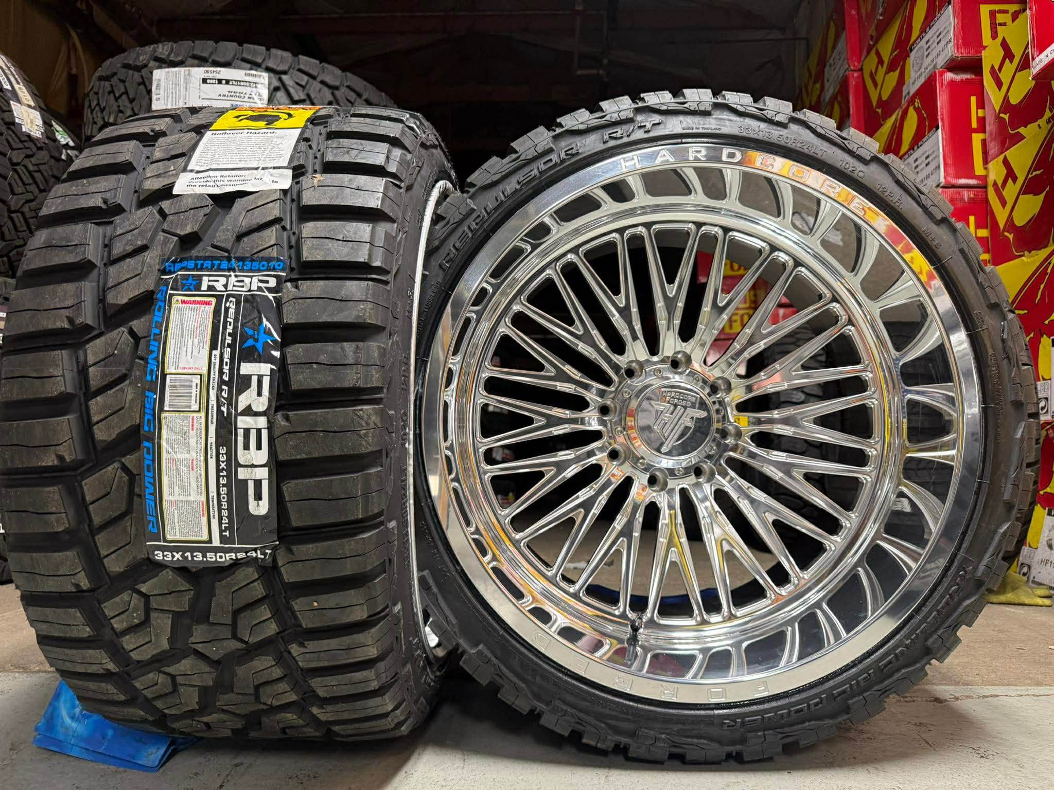 24x14 HARDCORE FORGED WITH RBP RT🔥 - Car Wheels, Tires & Parts ...