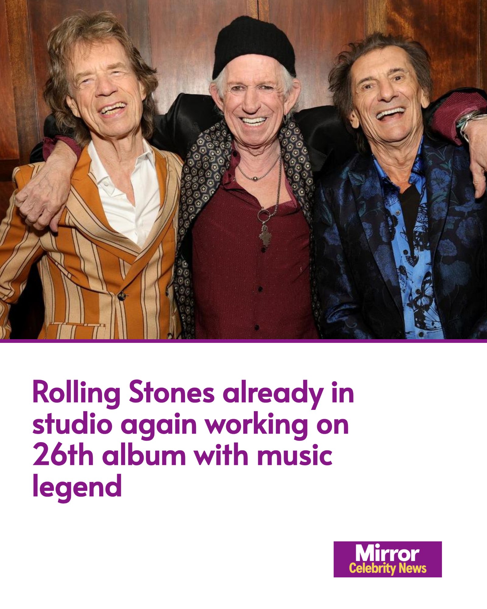 The Rolling Stones may have ruled out a tour in 2027 but they are