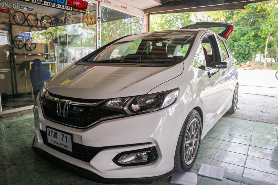 ส่งงาน jazz GK อัพหล่อ😍 🔰 กระจก craft square GT คาร์บอนแท้ #ตรงรุ่นไขน ...