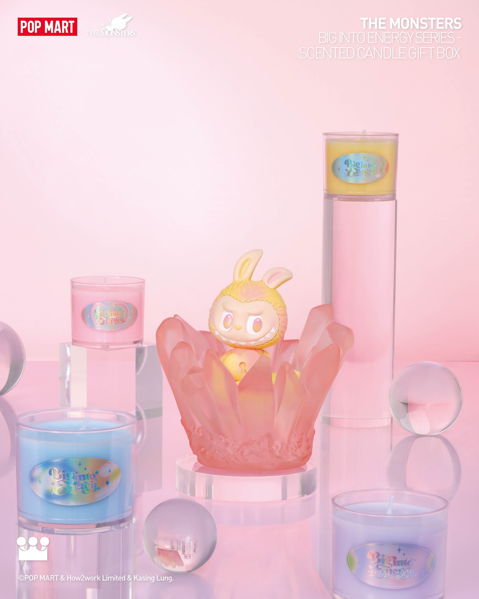 THE MONSTERS LET'S CHECKMATE SERIES-SCENTED CANDLE BLIND BOX These