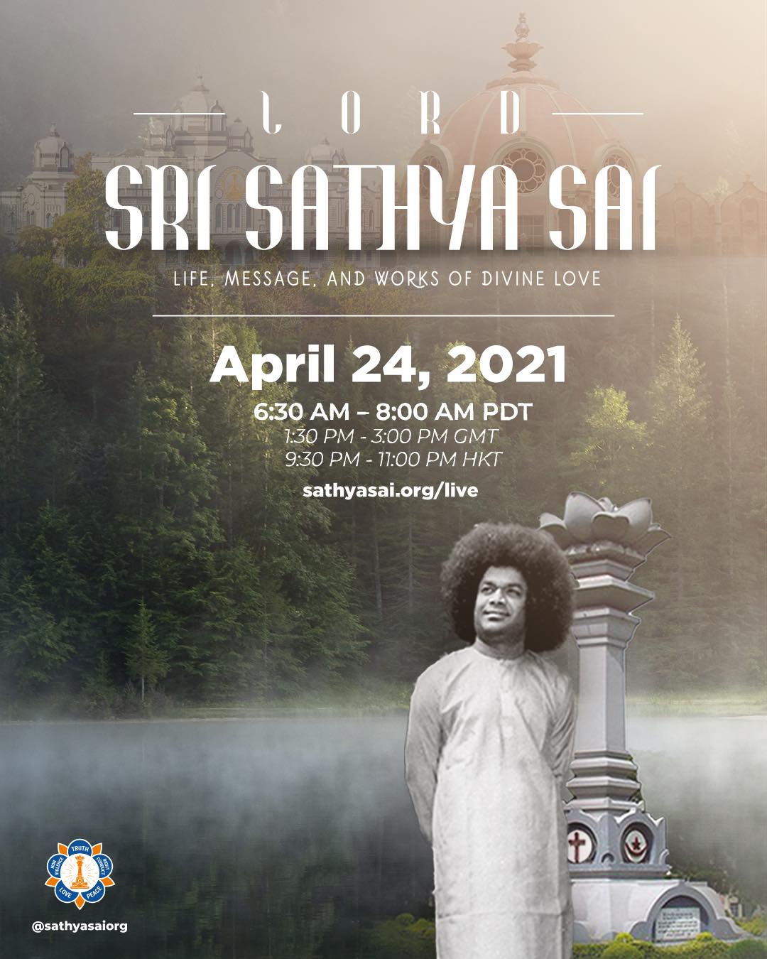 Sri - Paying homage 🙇 to #SriSathyaSai Global Online Celebrations of ...