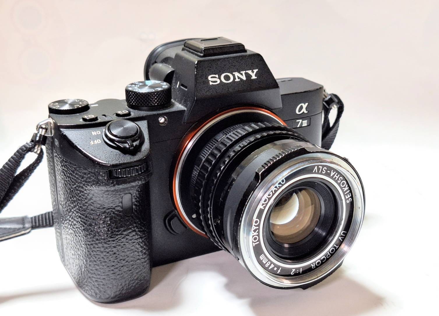 UV Topcor 53mm f/2 lens review on A7