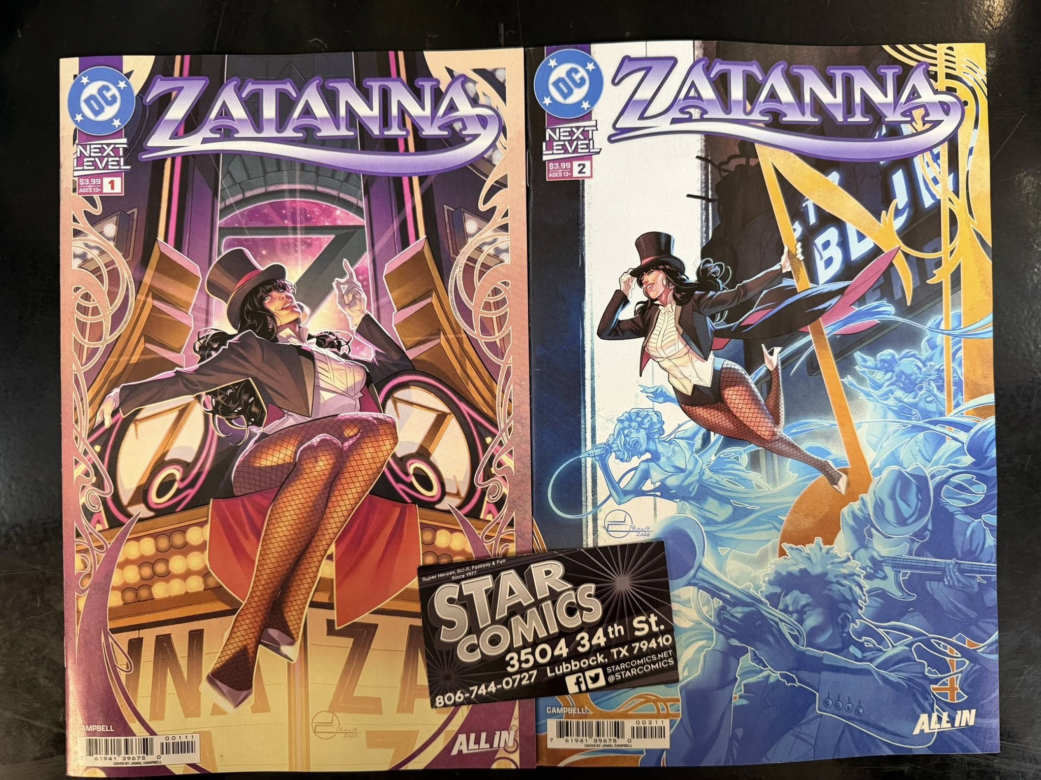 Zatanna comic books available at Star Comics