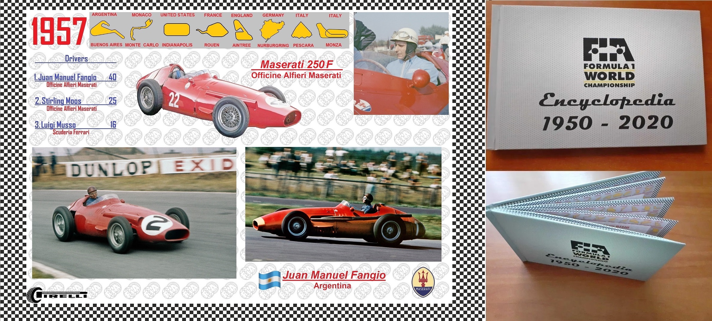CMC M101 MASERATI 250 F n.32 FANGIO GP MONACO 1957 Modellino