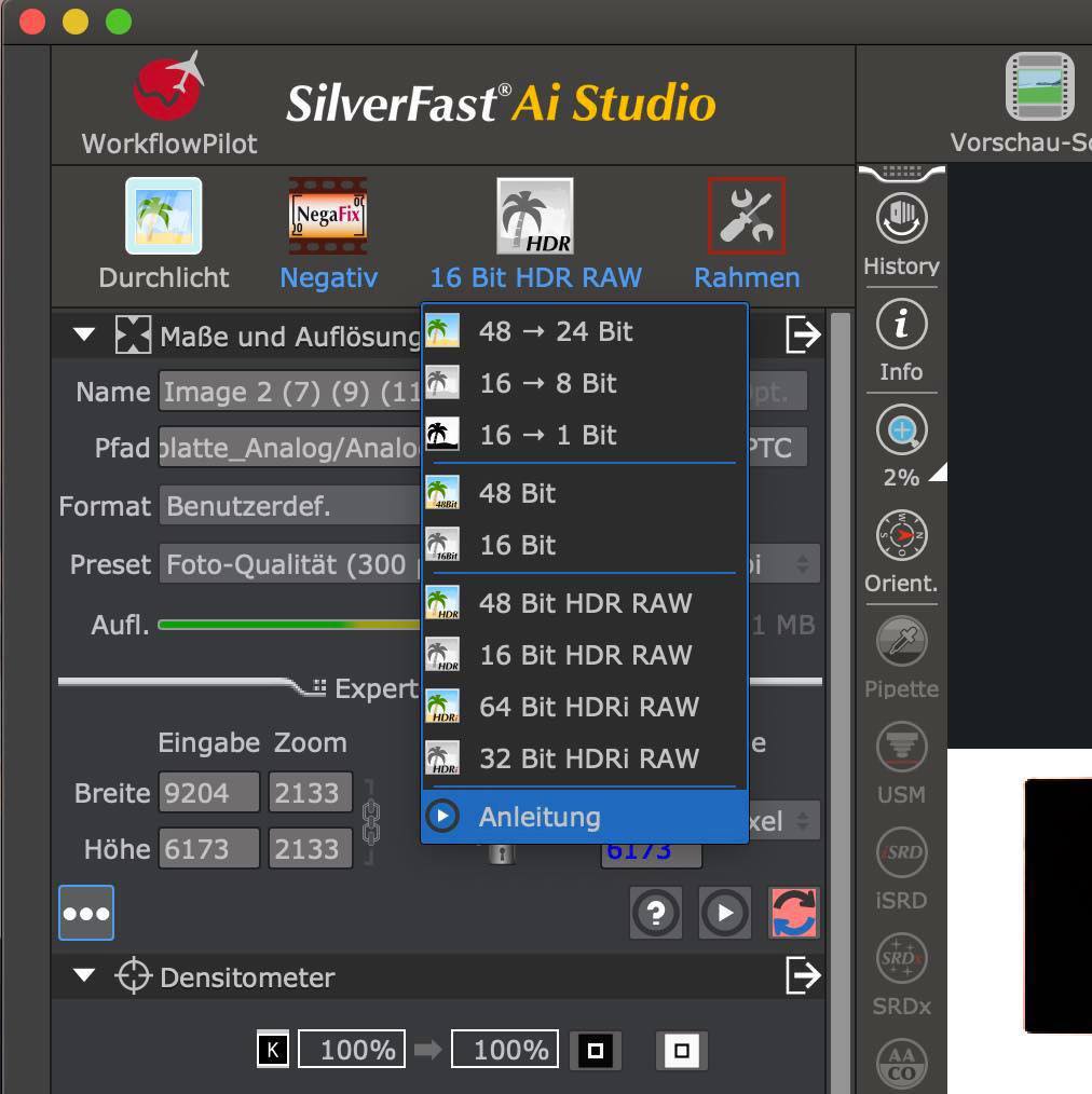 SilverFast - Hidden in plain sight: in many SilverFast menus you’ll ...