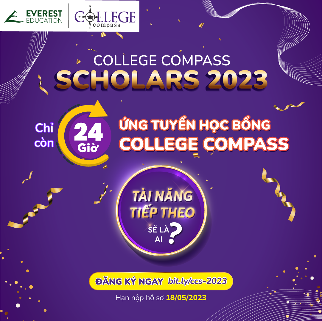 College - ⏰ CHỈ CÒN 24 GIỜ ĐỂ ỨNG TUYỂN HỌC BỔNG COLLEGE COMPASS Cổng ...