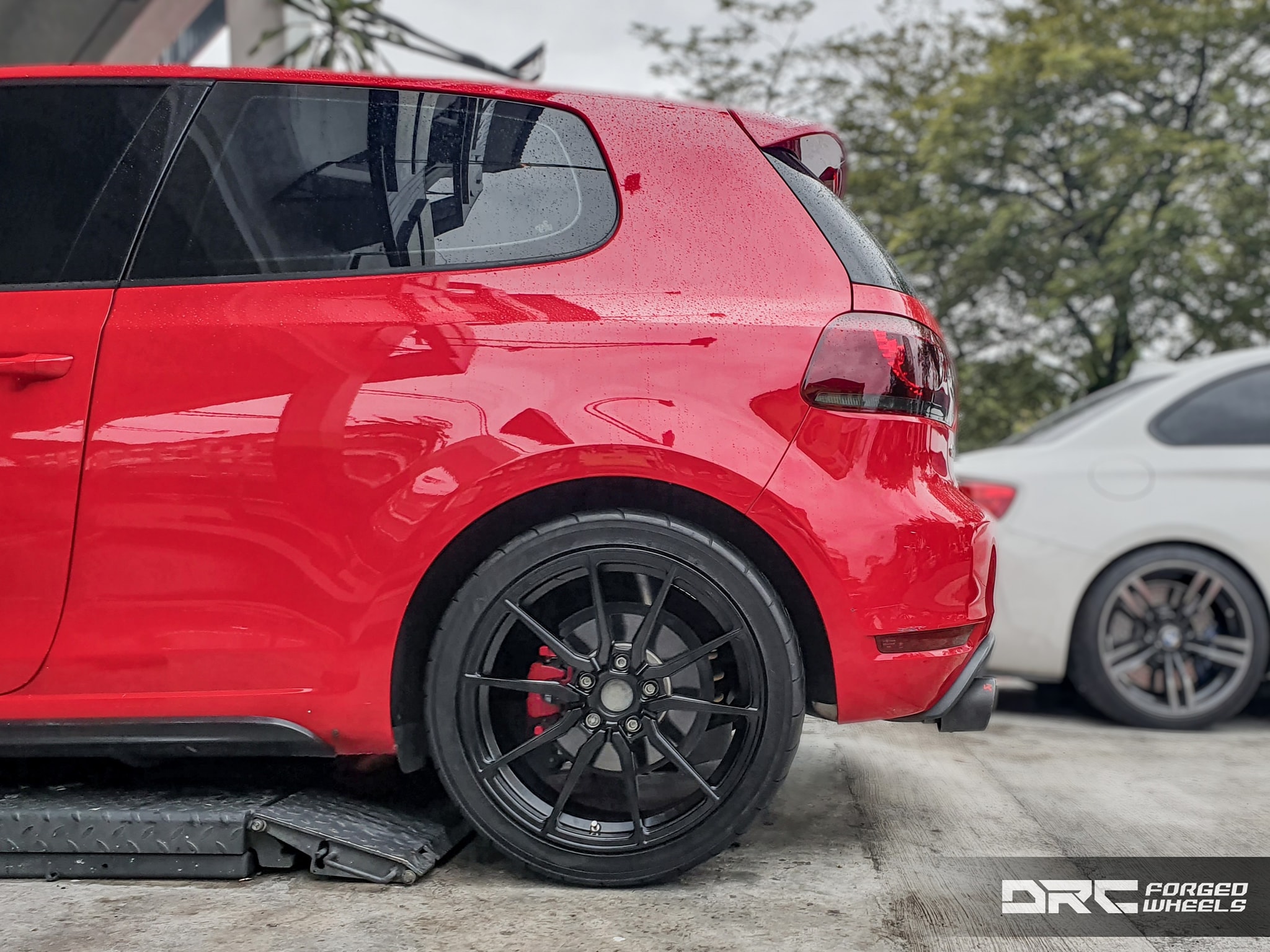 DRC Performance - Golf GTI fitted with 𝗗𝗥𝗖 𝗙𝗼𝗿𝗴𝗲𝗱 𝗩𝗥-𝟭, splitted V ...