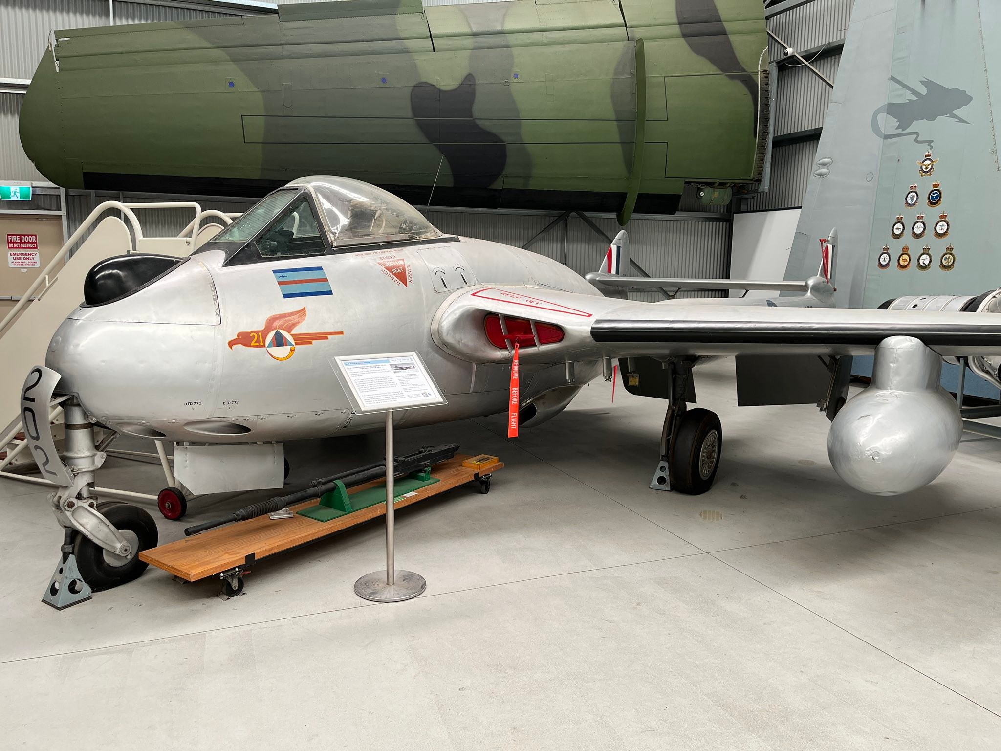 Aces - RAAF deHavilland DH.100 Vampire FB.31 (A79-202) fighter-bomber ...
