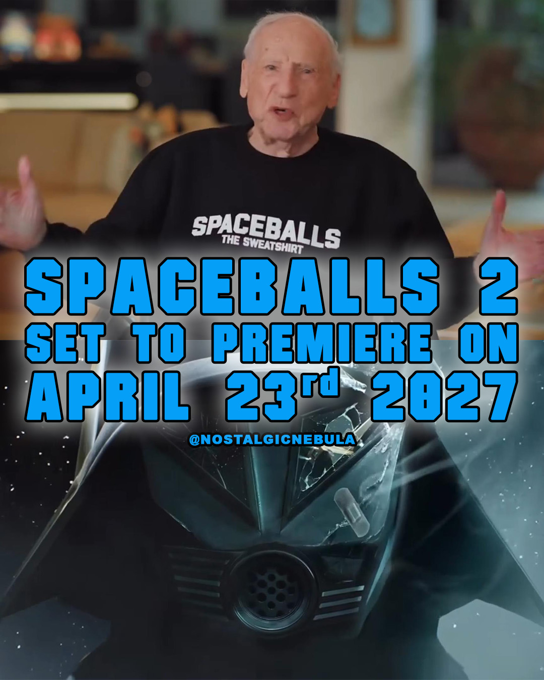 The release date for Spaceballs 2 has been announced! It will be