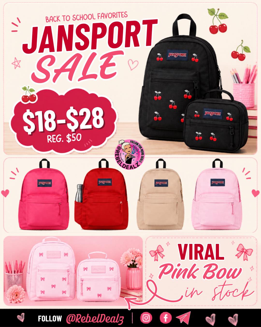 jansport backpack with matching lunch box Super Snack invite the Big Break to join you F0ll0w + say need for