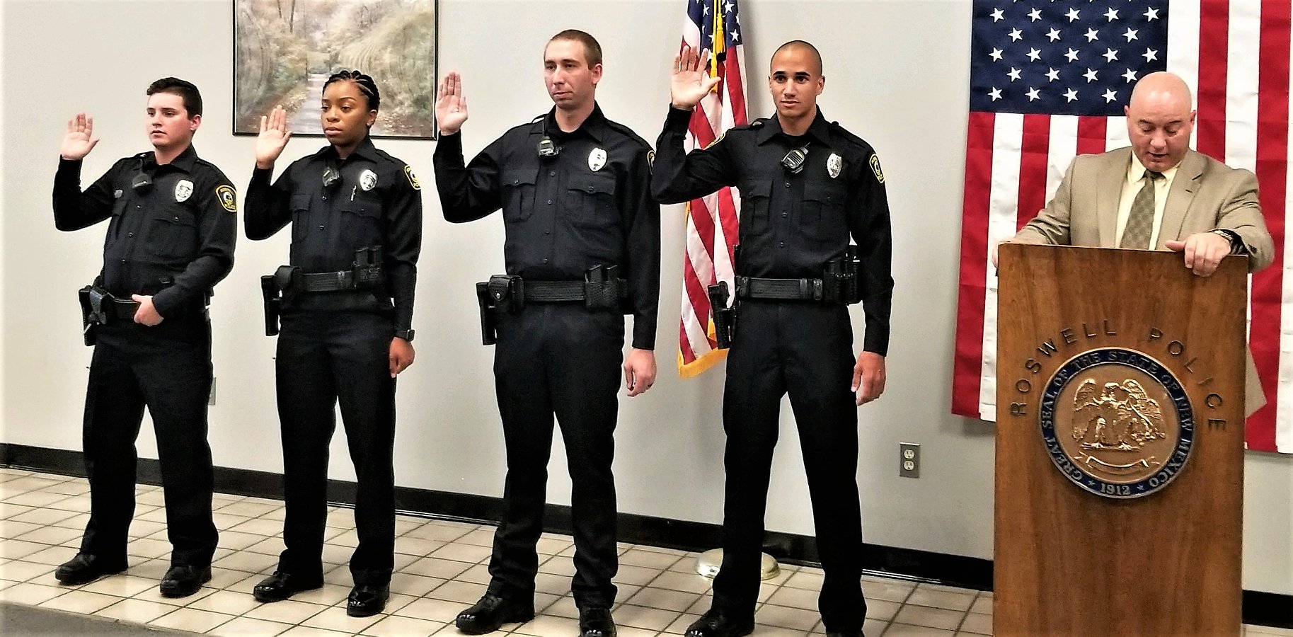 Roswell Police Department, RPD - RPD welcomed to its ranks Wednesday ...