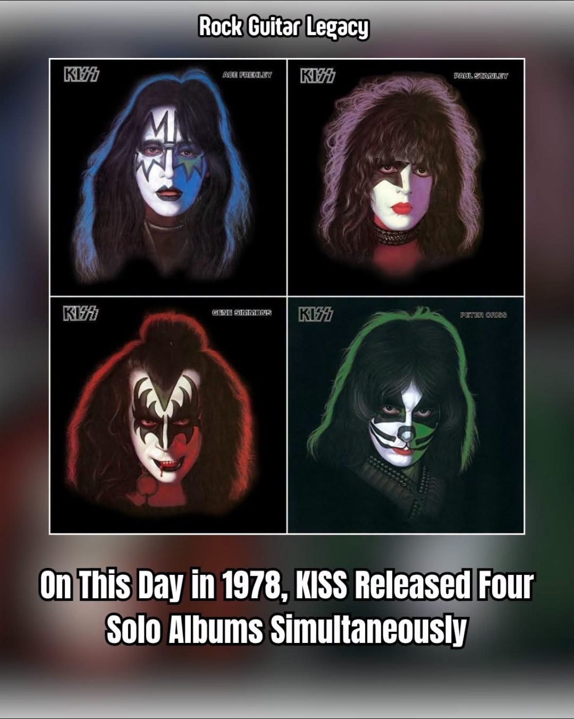 UPRIGHT CITIZENS/OpenEyes/Kiss Me Now/廃盤 On this day in 1978, KISS pulled the most KISS move imaginable