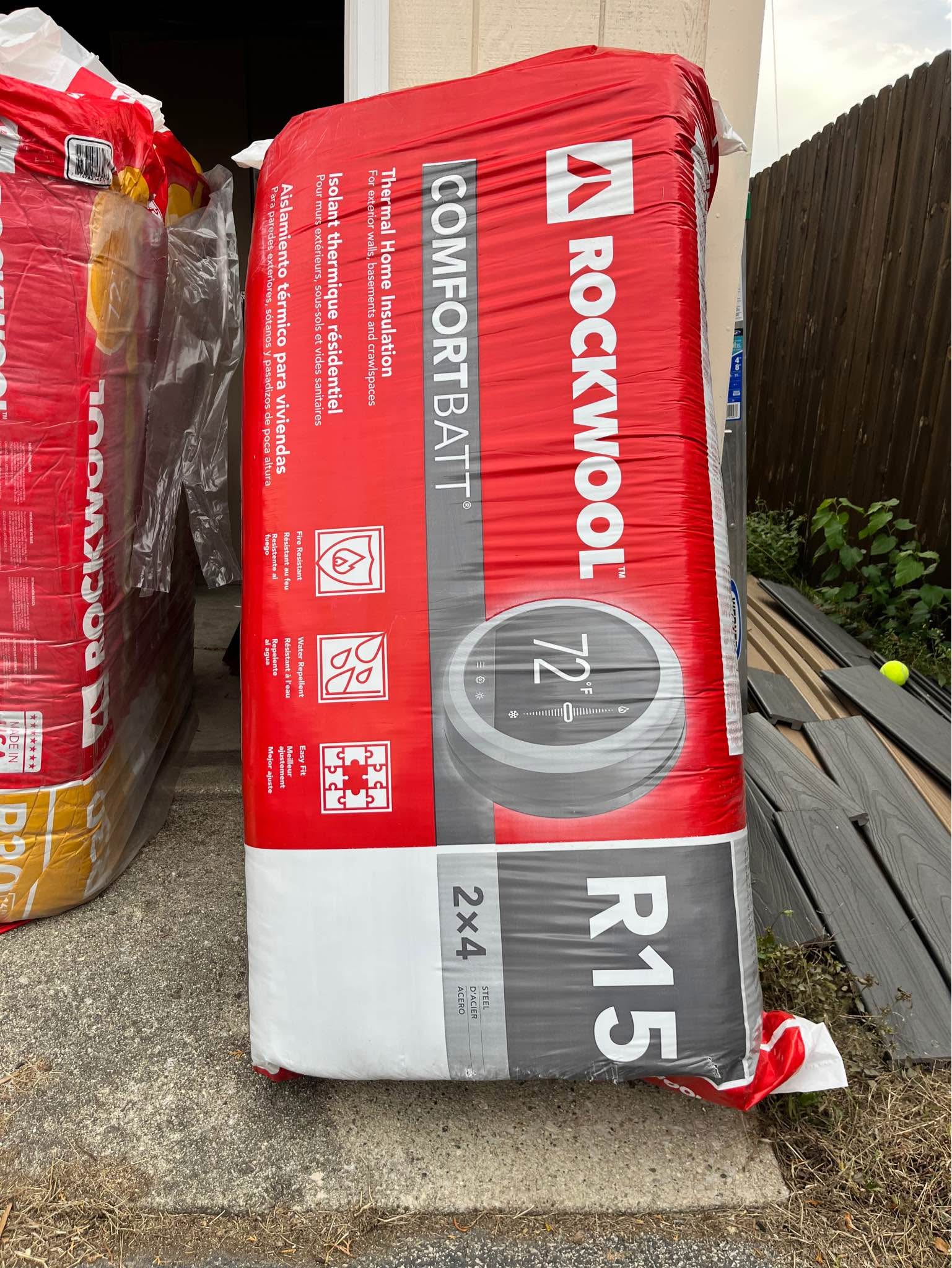 New Rockwool Insulation r30 and r15 - First Aid - Oak Lawn, Illinois ...