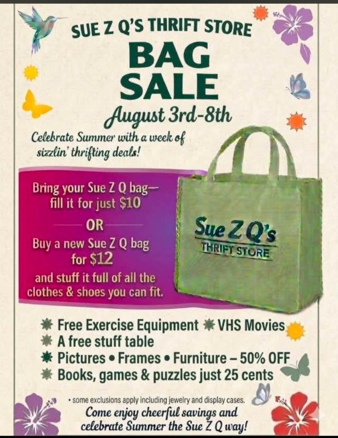 Sue Z Q's Thrift Store | John Day OR