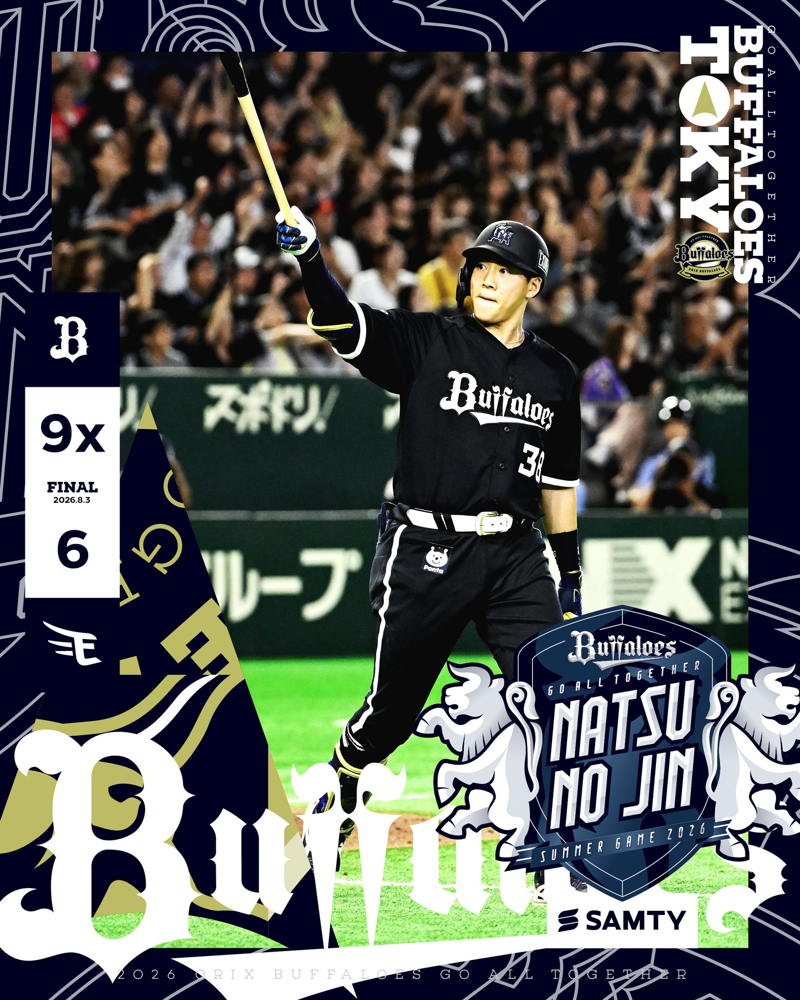 オリックス・バファローズ - 10年間ありがとう。伏見寅威選手 #Bs2022