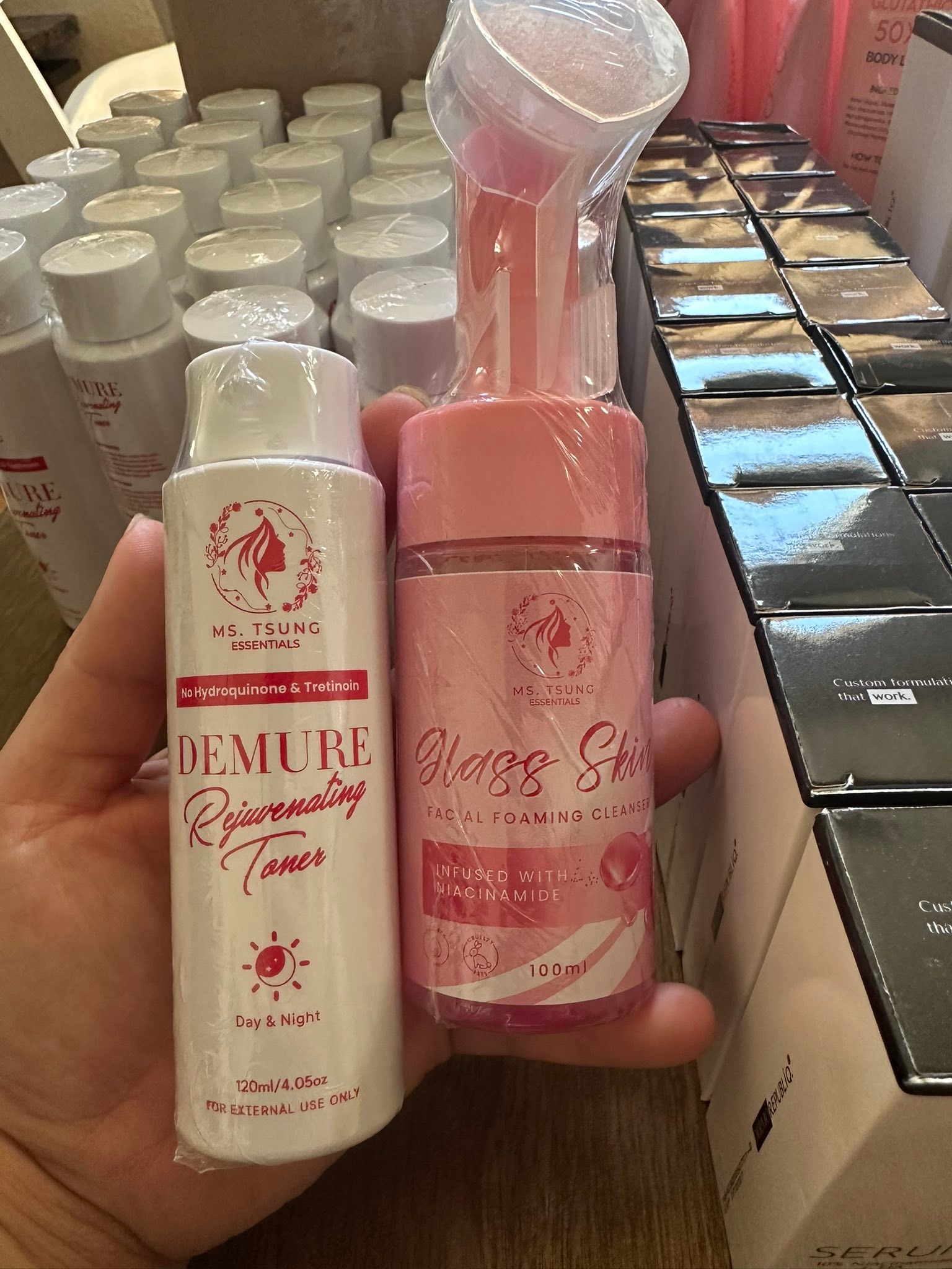 Ms. Tsung Essentials products in USA‼️🇺🇸