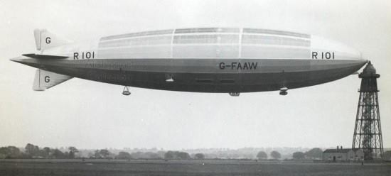 Bygone - #OnThisDay in 1930: The British airship R101 crashed The ...