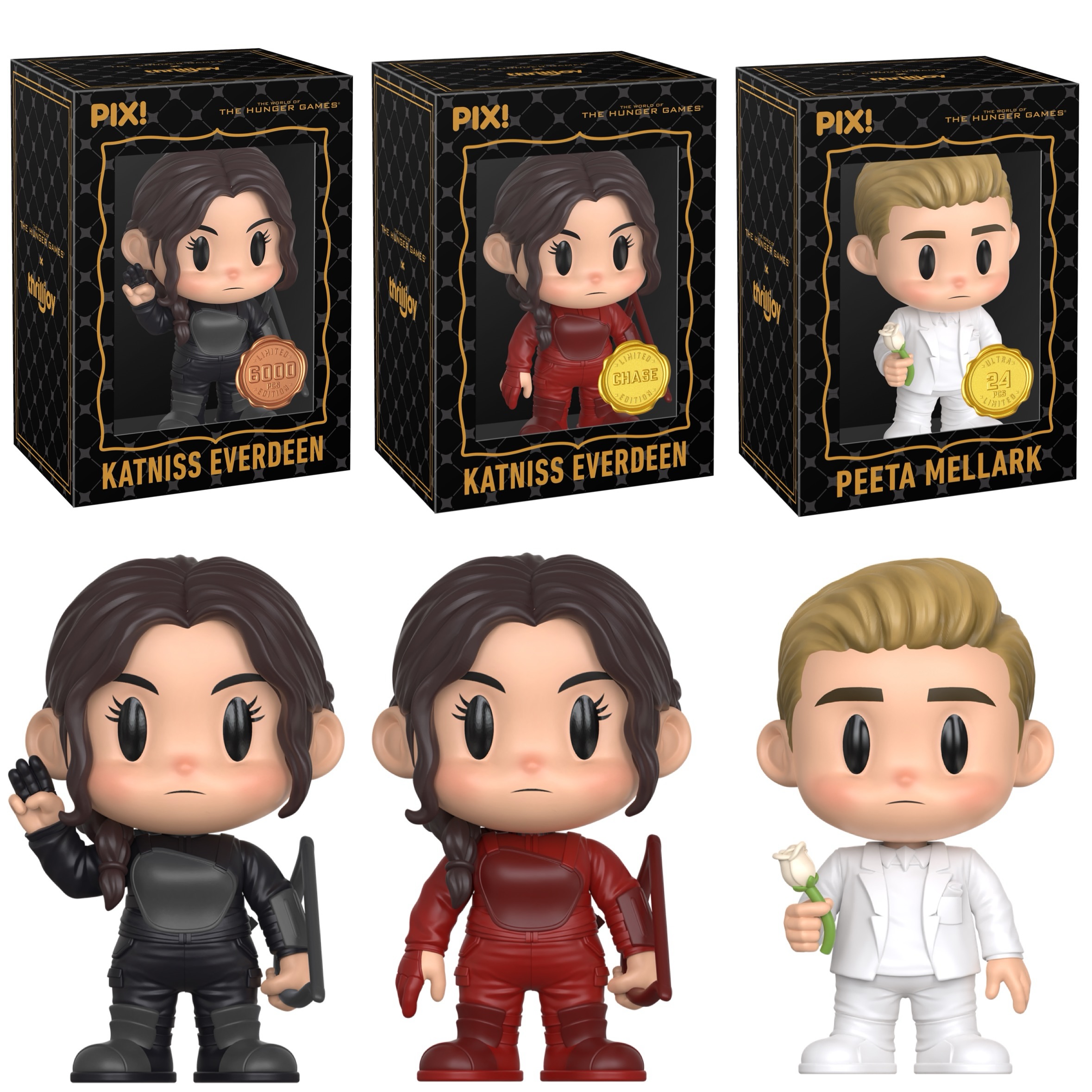 Funko - Peep the new Katniss Everdeen Thrilljoy PIX! With Red