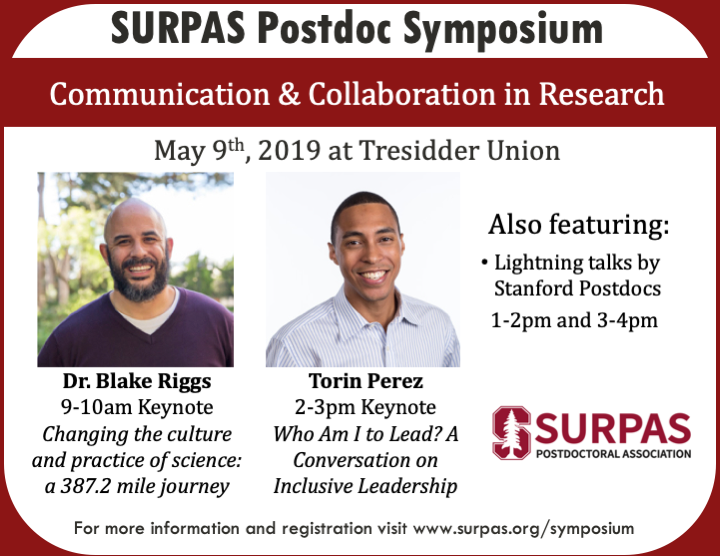 Stanford - We have 2 amazing keynote events lined up tomorrow that you ...