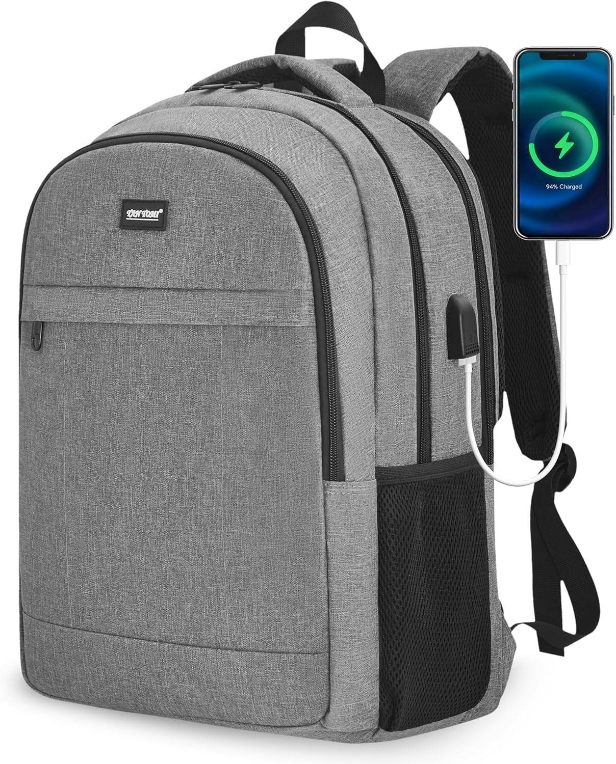 anti-theft usb charging travel backpack laptop notebook organizer OPACK Business Backpack, Anti Theft Slim RFID Blocking pocket Durable 17.3 Inch Laptops Backpack, Port, Water Resistant : Electronics which can better meet your daily needs Durab Fabric The outermost layer of this stethoscope box is designed to be wear Laptop Backpack For Travel, 15.6