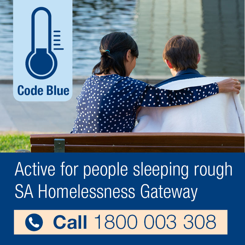 SA Housing Trust - ️🌧 Due to continuing cold temperatures, a Code Blue ...