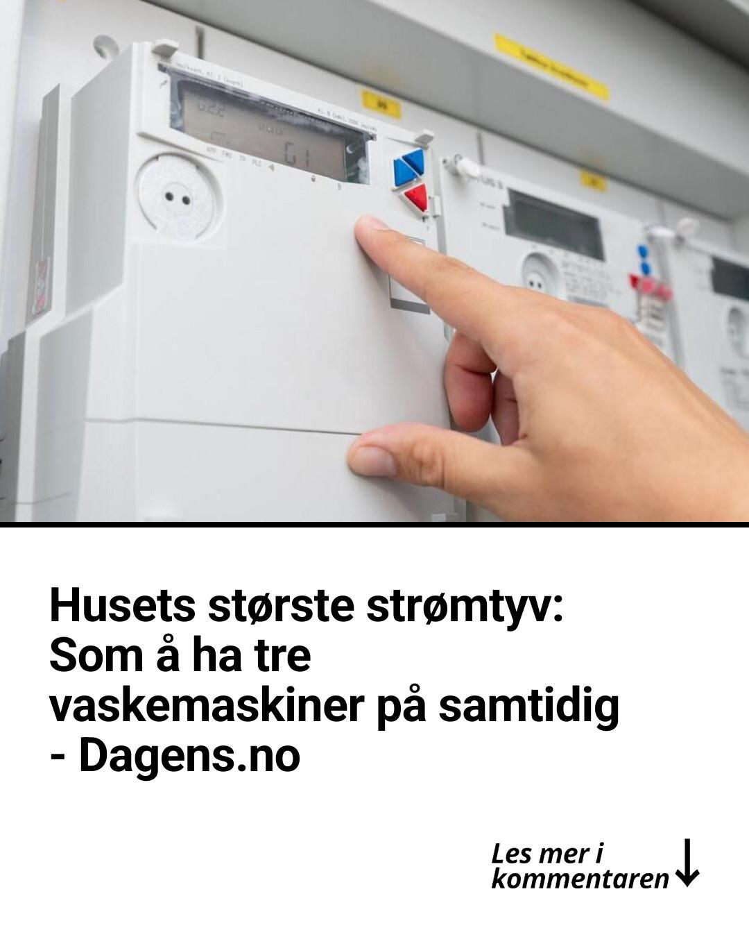 Dagens.no - Den står på døgnet rundt og trekker mer strøm enn mange ...