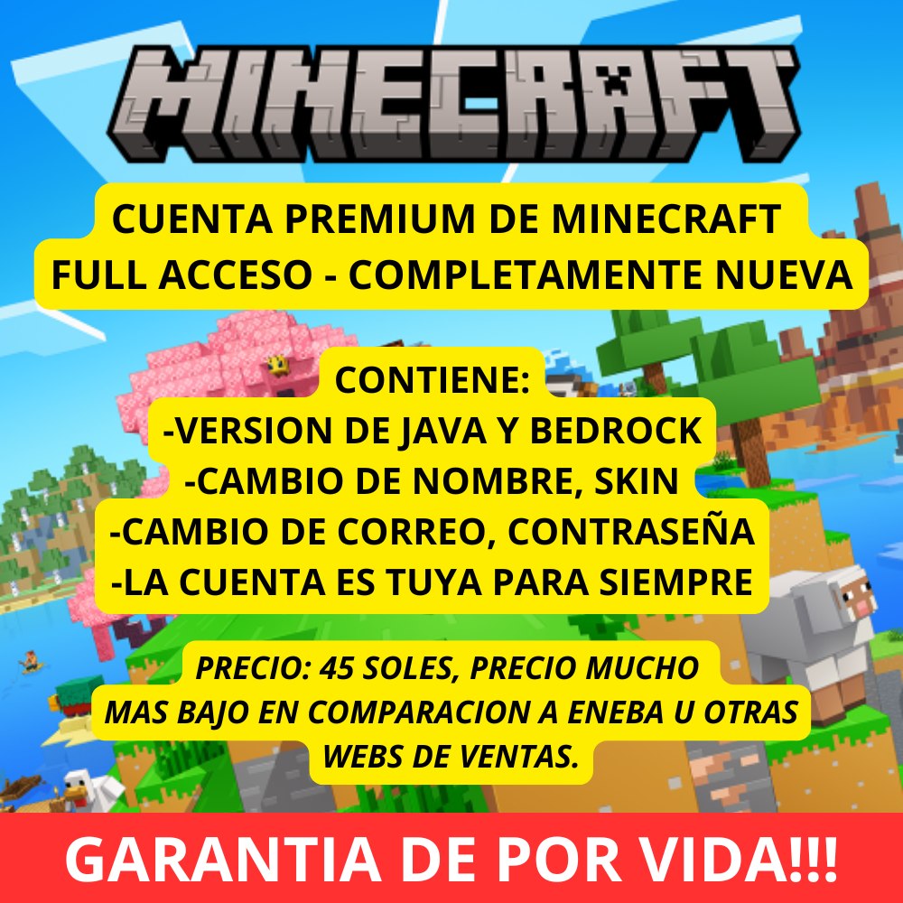 Servidores De Minecraft todas las versiones | Perfil nuevo para ...